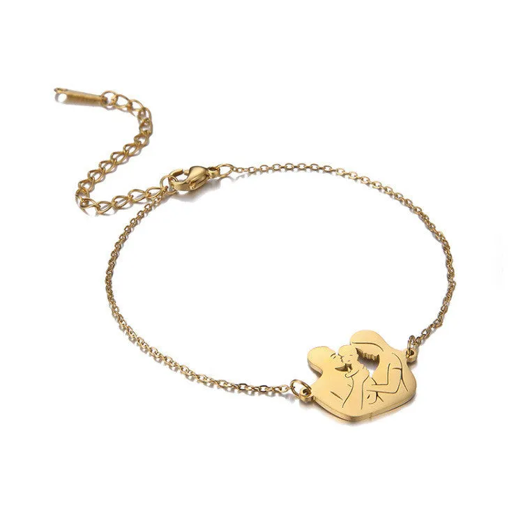 Love Expression Holiday Mom Daughter Bracelet