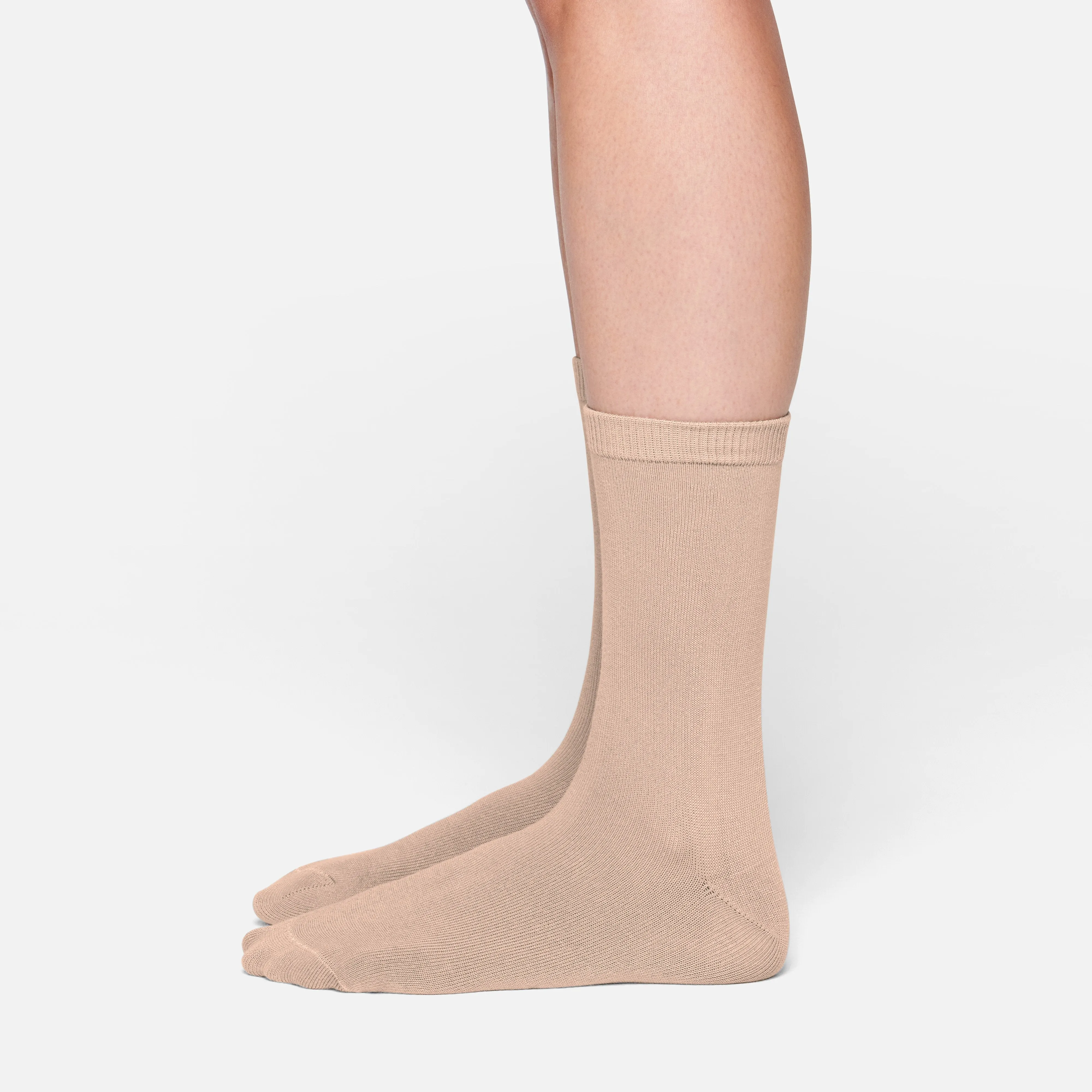 MICROPOLY CREW SOCK | CLAY