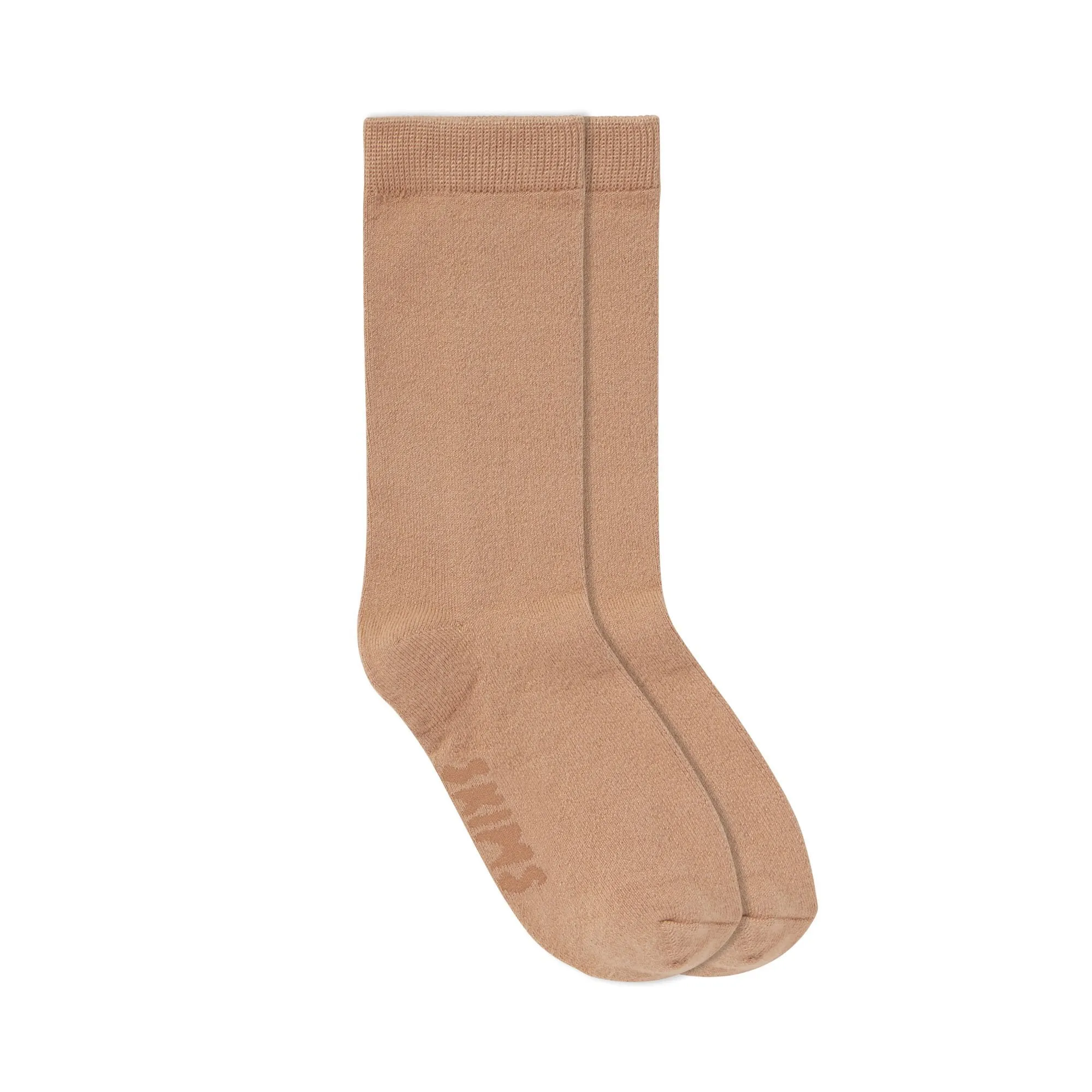 MICROPOLY CREW SOCK | OCHRE