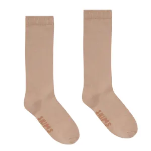 MICROPOLY MID CALF SOCK | CLAY