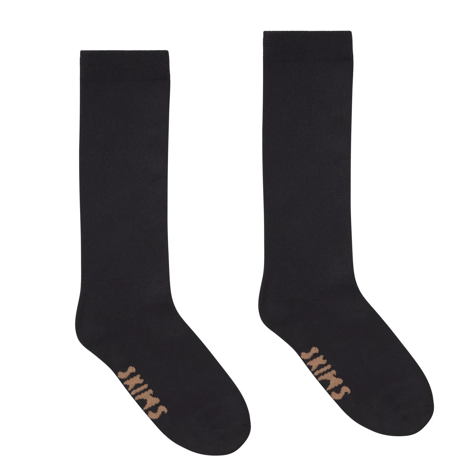 MICROPOLY MID CALF SOCK | ONYX