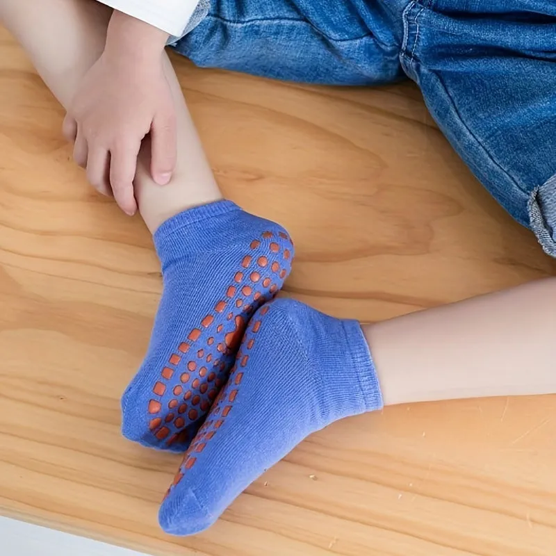 Nonslip Trampoline Socks Matching Elastic Socks for Kids and Adults