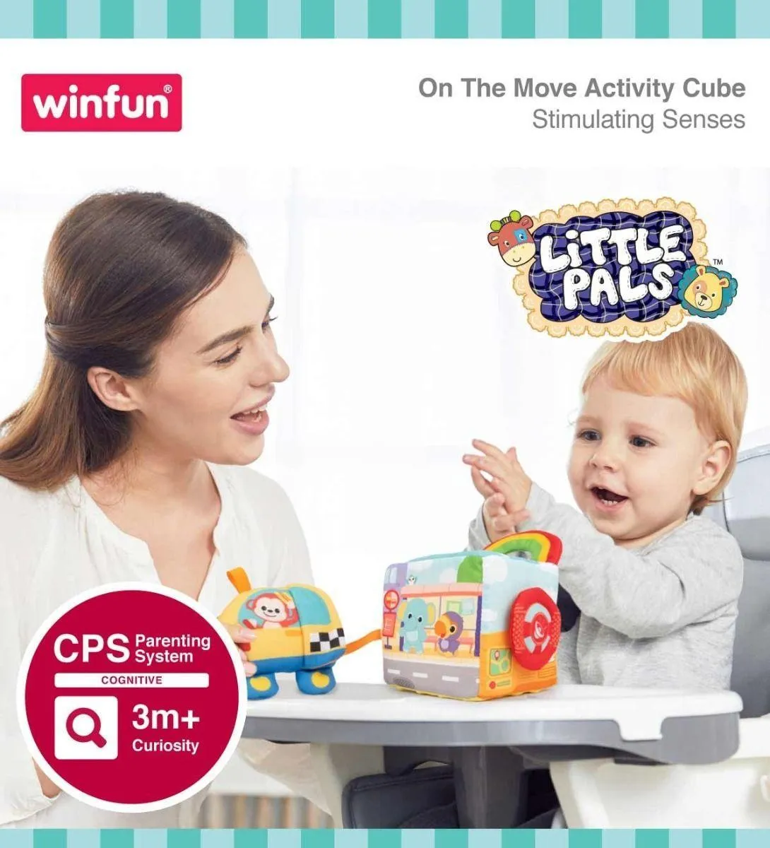 On The Move Activity Cube