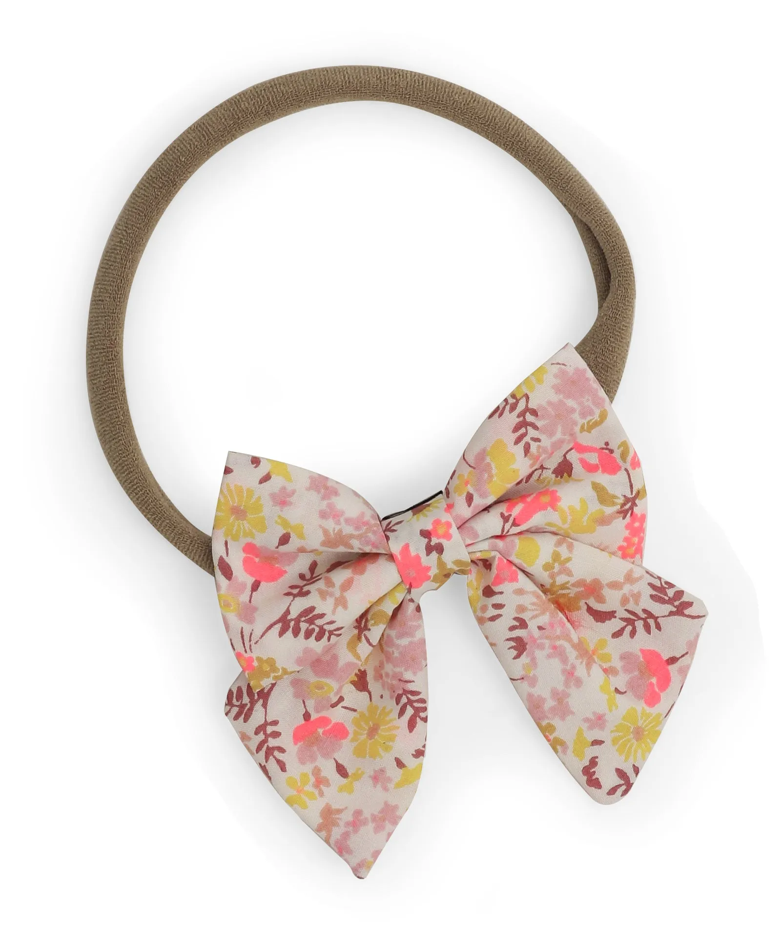 Petite Headband Set - Floral & Yellow