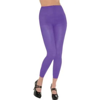 Purple Footless Tights