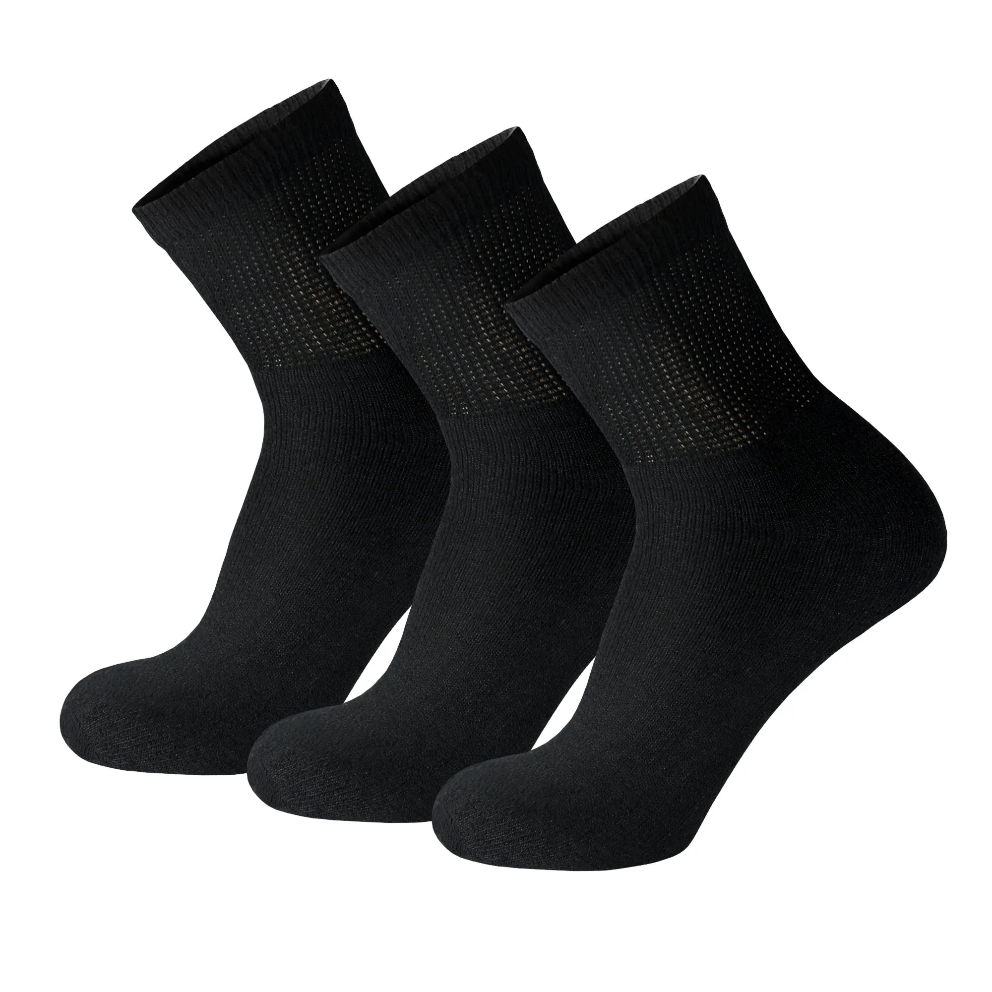 Ringspun Cotton Diabetic Ankle Socks