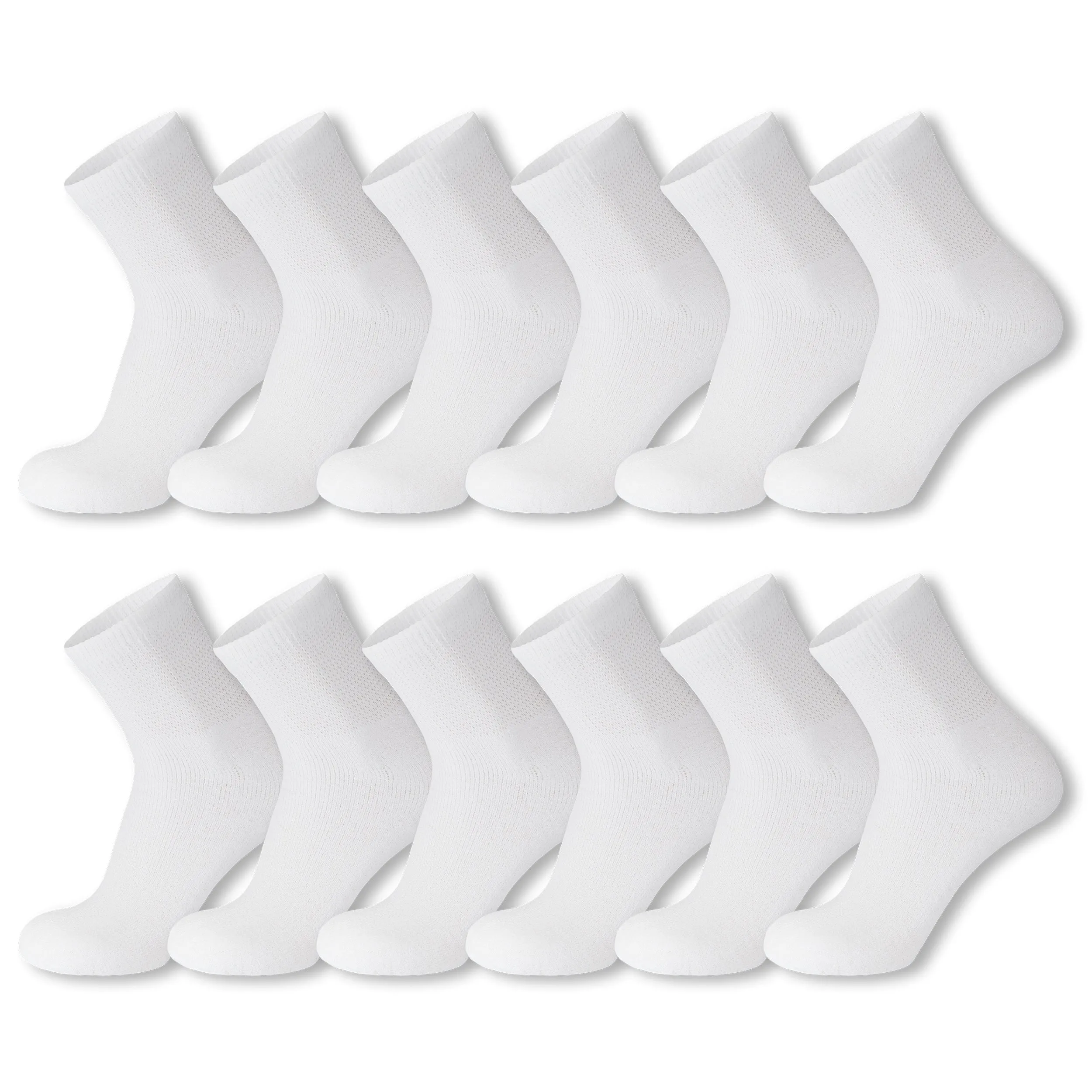 Ringspun Cotton Diabetic Ankle Socks