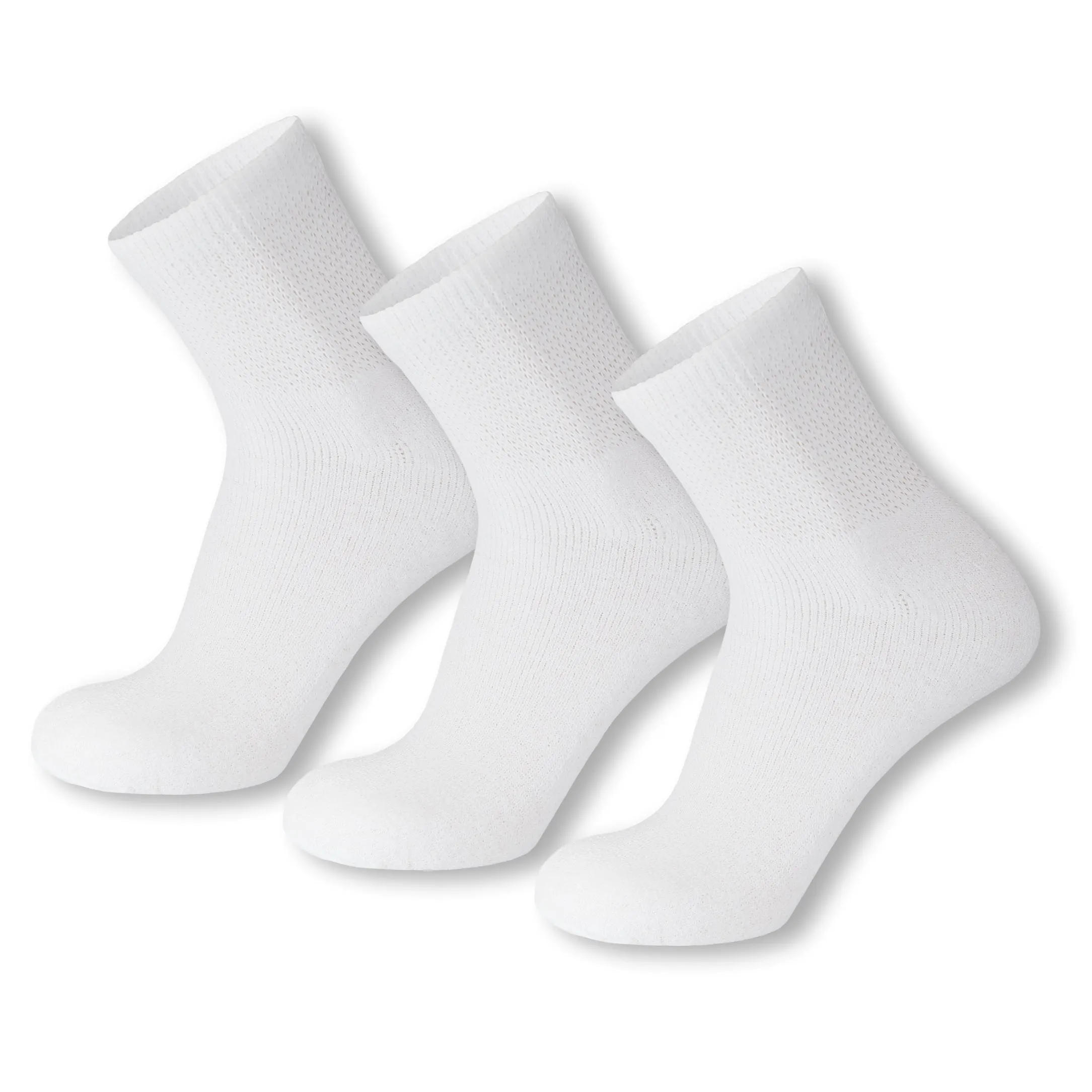 Ringspun Cotton Diabetic Ankle Socks