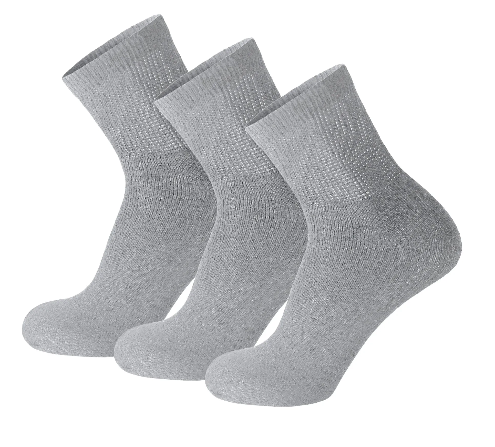 Ringspun Cotton Diabetic Ankle Socks