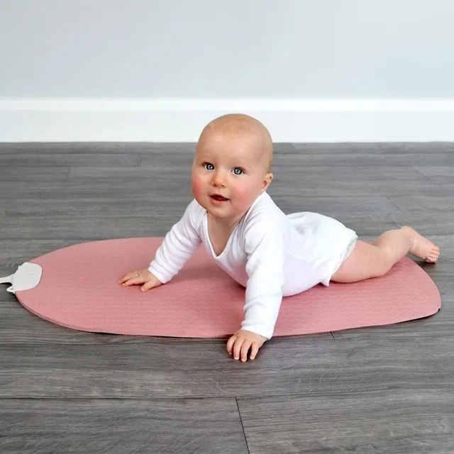 Shnuggle Yoga Baby Play Mat - Blush