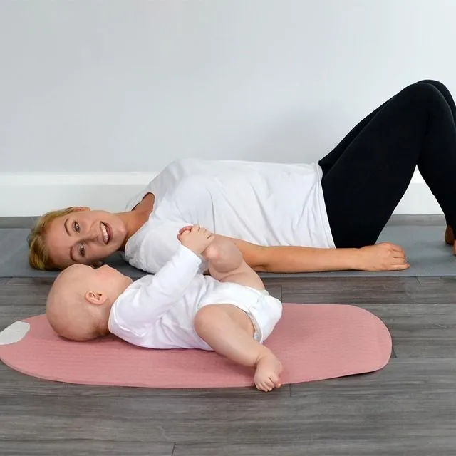 Shnuggle Yoga Baby Play Mat - Blush