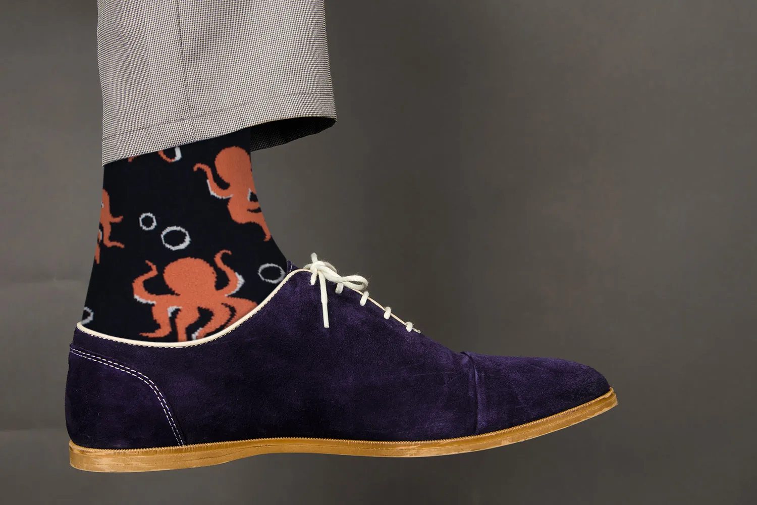 Sick Socks – Cute Octopus – Seafood Food Dress Casual Socks