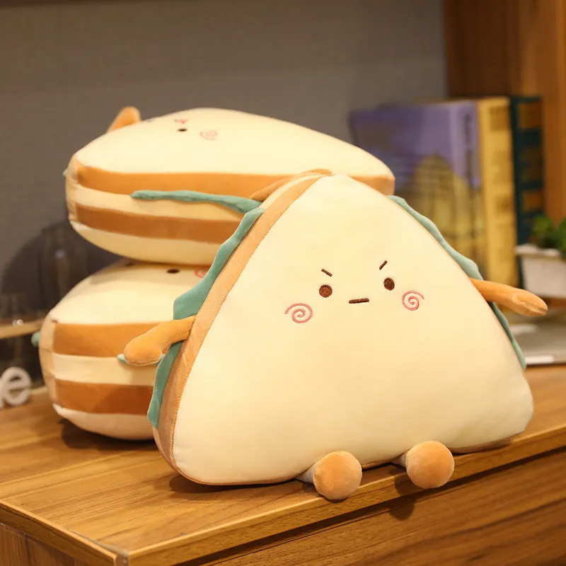 Simulation Food Sandwich Plush Toy Soft Doll Girl Gift