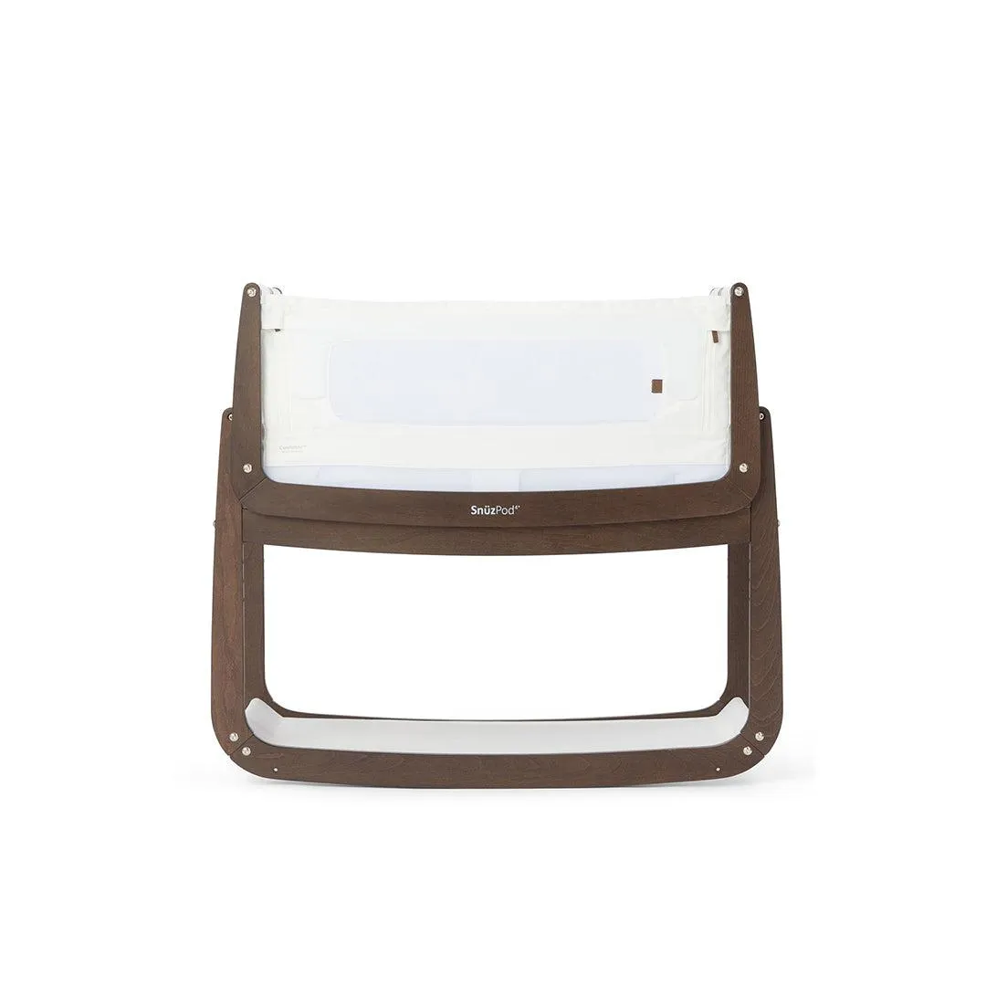 SnuzPod4 Bedside Crib - The Natural Edit - Ebony