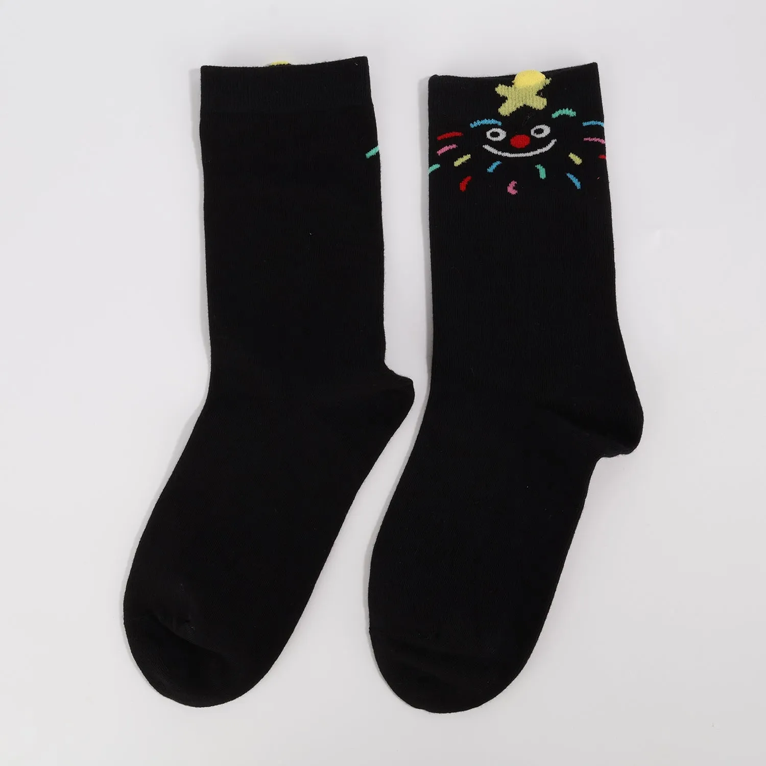 Sunburst Smile Socks