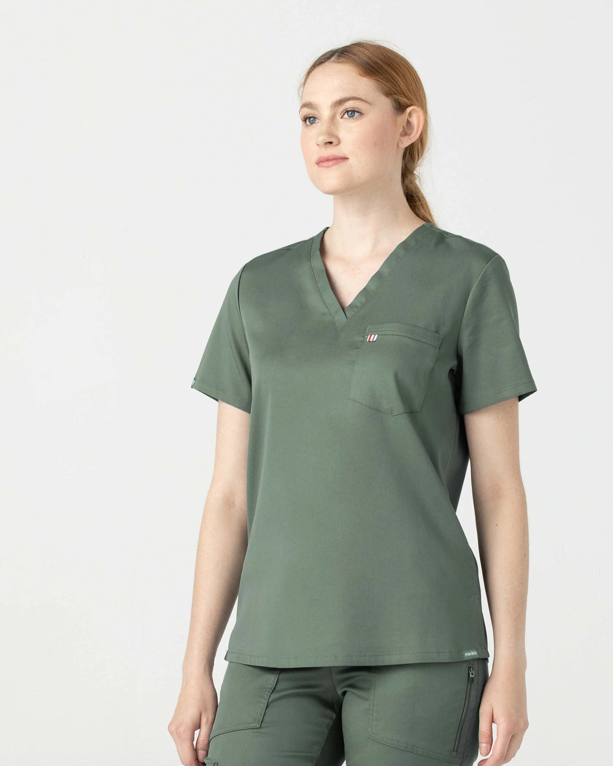 TENCEL™ Sal‎ ‎ Essential Scrub Top