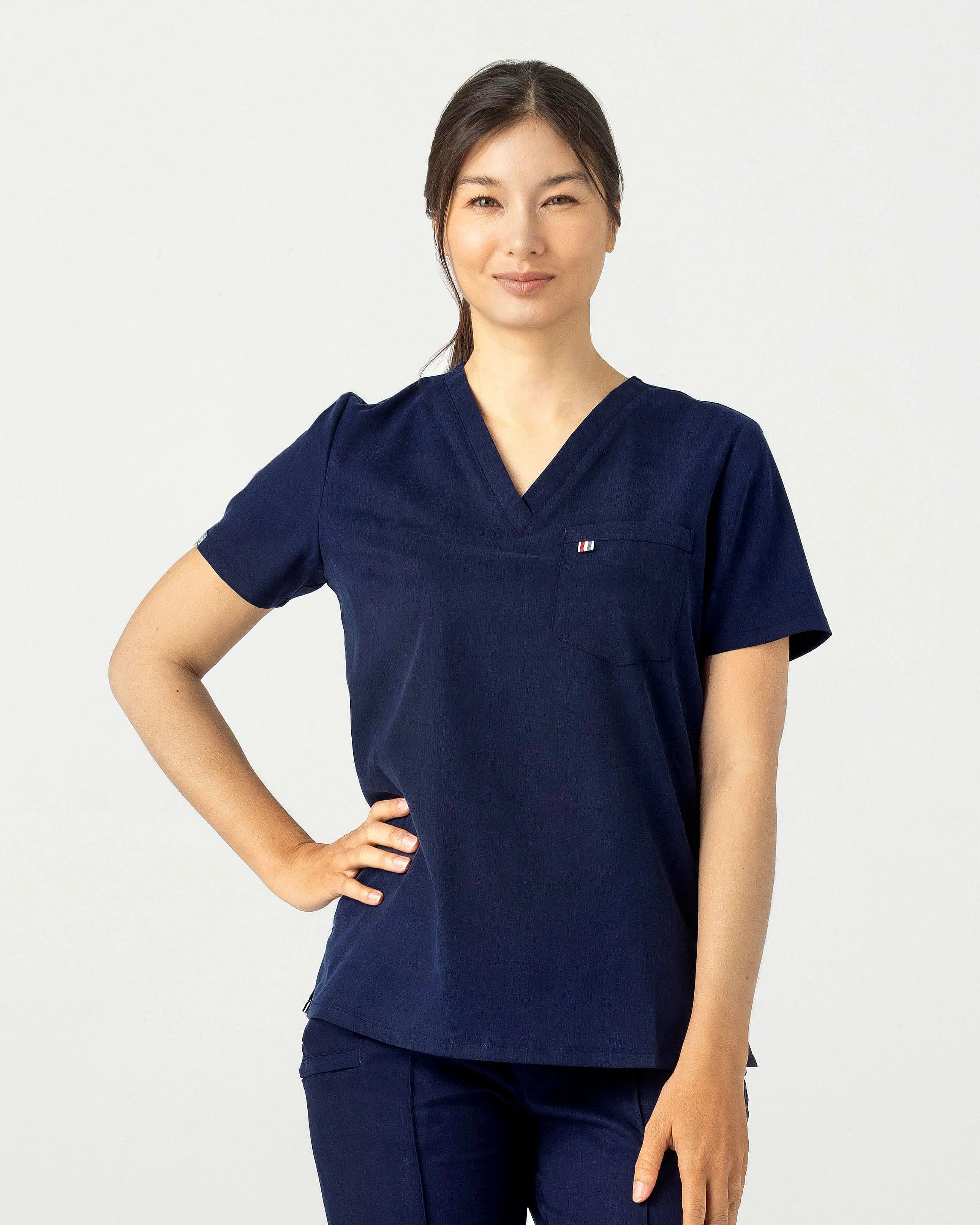 TENCEL™ Sal‎ ‎ Essential Scrub Top