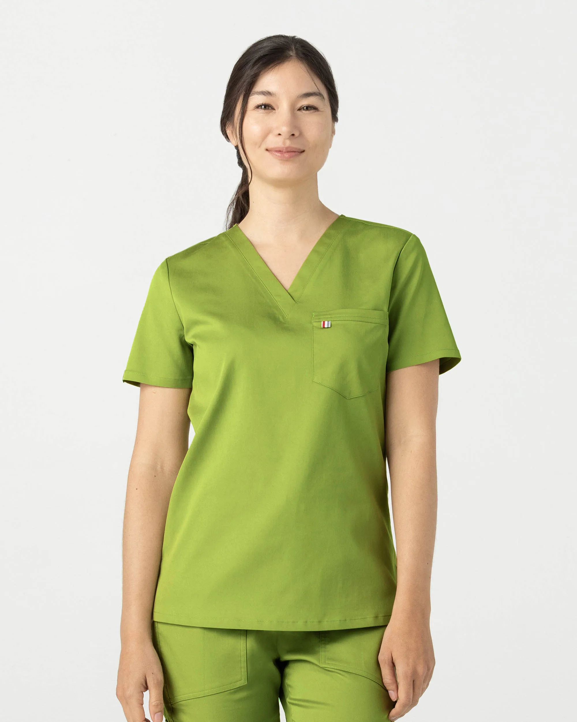 TENCEL™ Sal‎ ‎ Essential Scrub Top