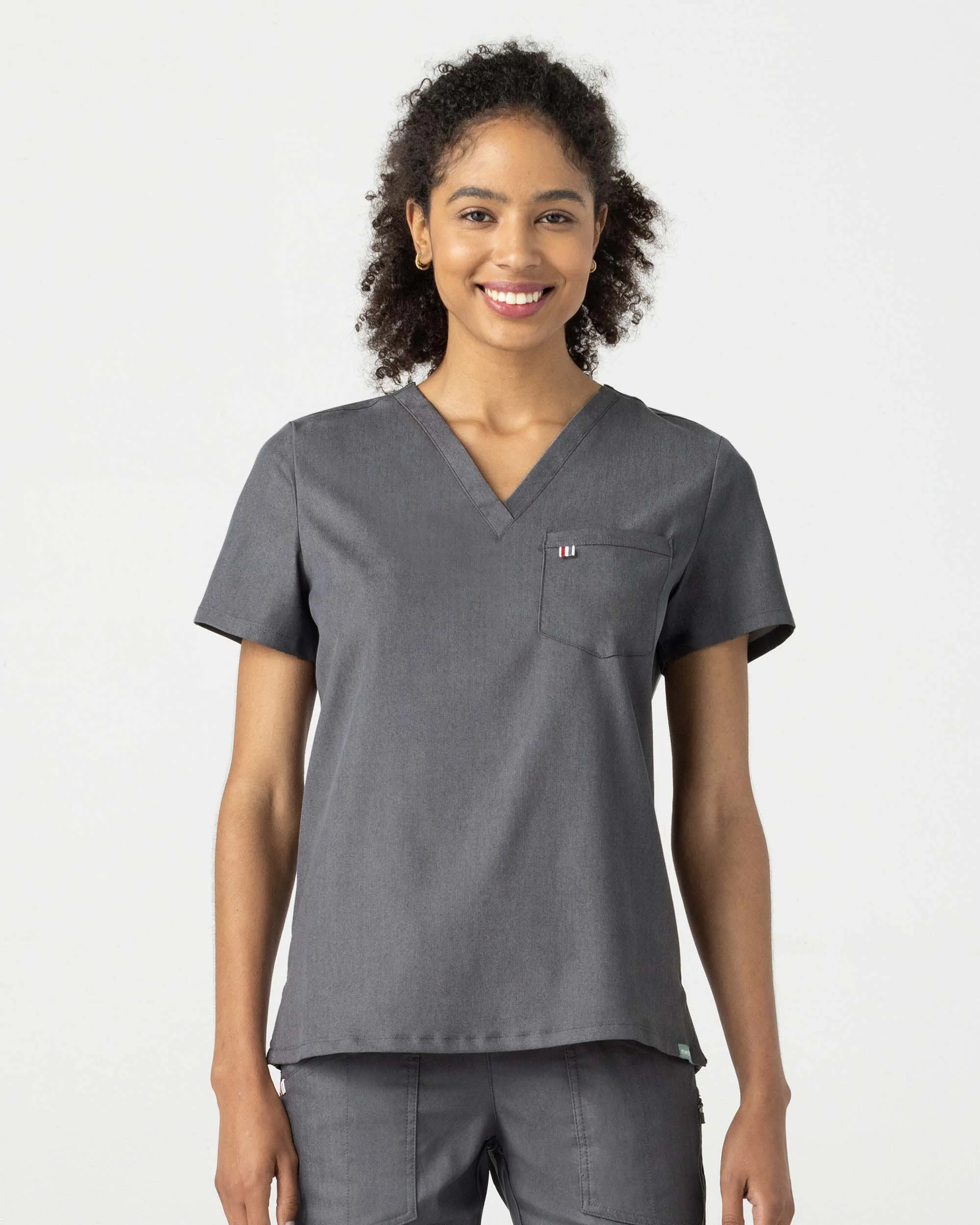 TENCEL™ Sal‎ ‎ Essential Scrub Top