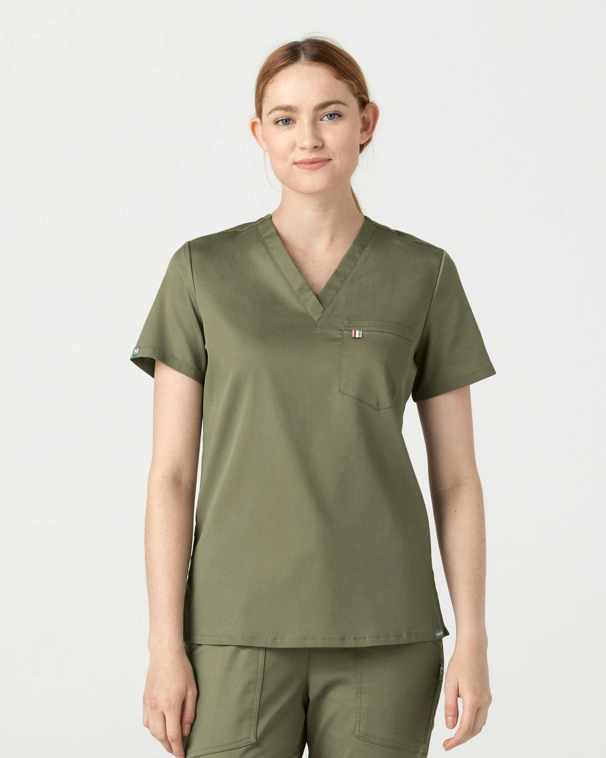 TENCEL™ Sal‎ ‎ Essential Scrub Top