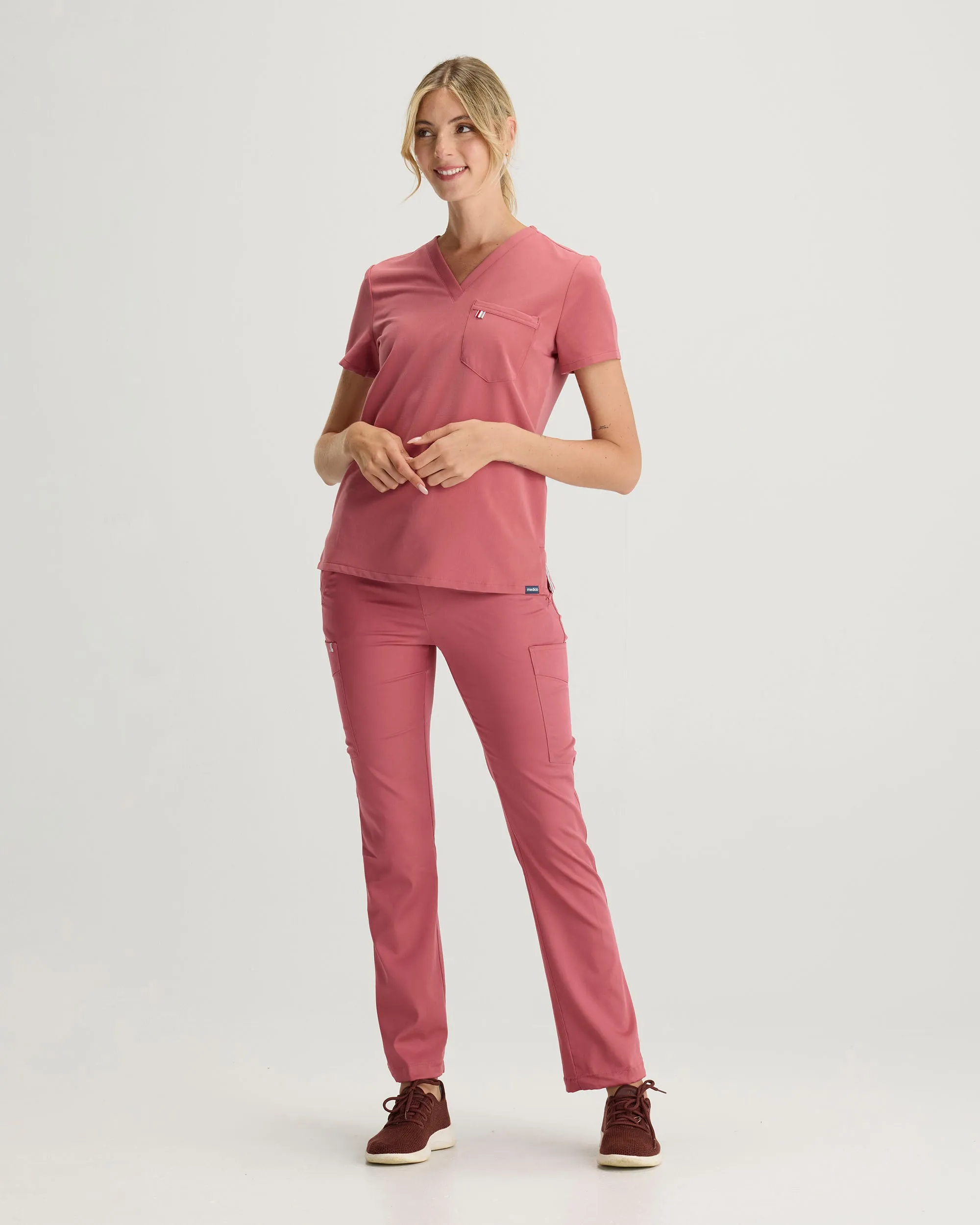 TENCEL™ Sal‎ ‎ Essential Scrub Top