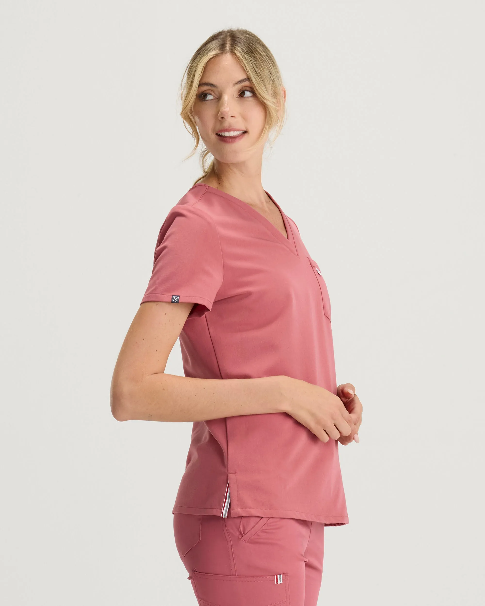 TENCEL™ Sal‎ ‎ Essential Scrub Top