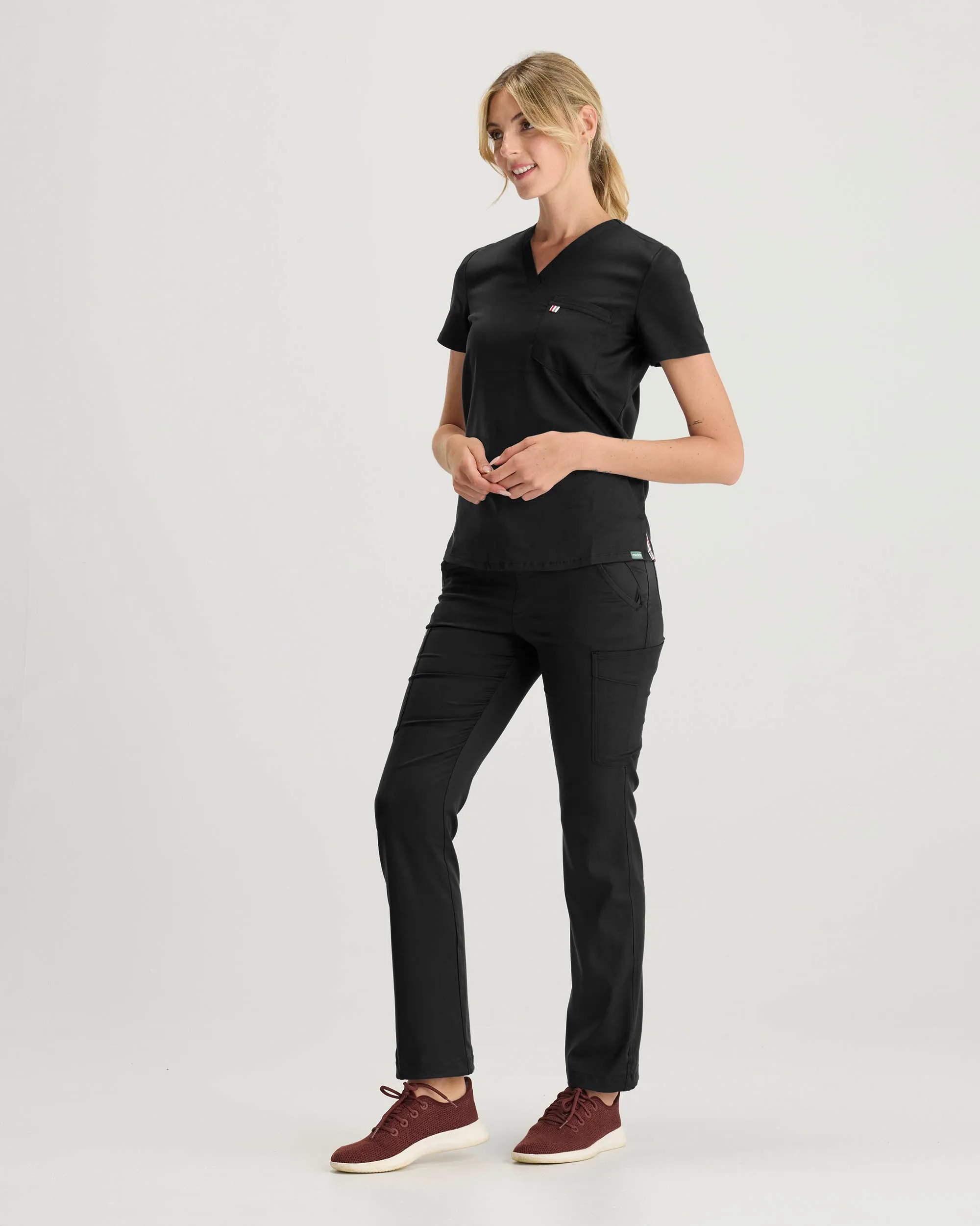 TENCEL™ Sal‎ ‎ Essential Scrub Top