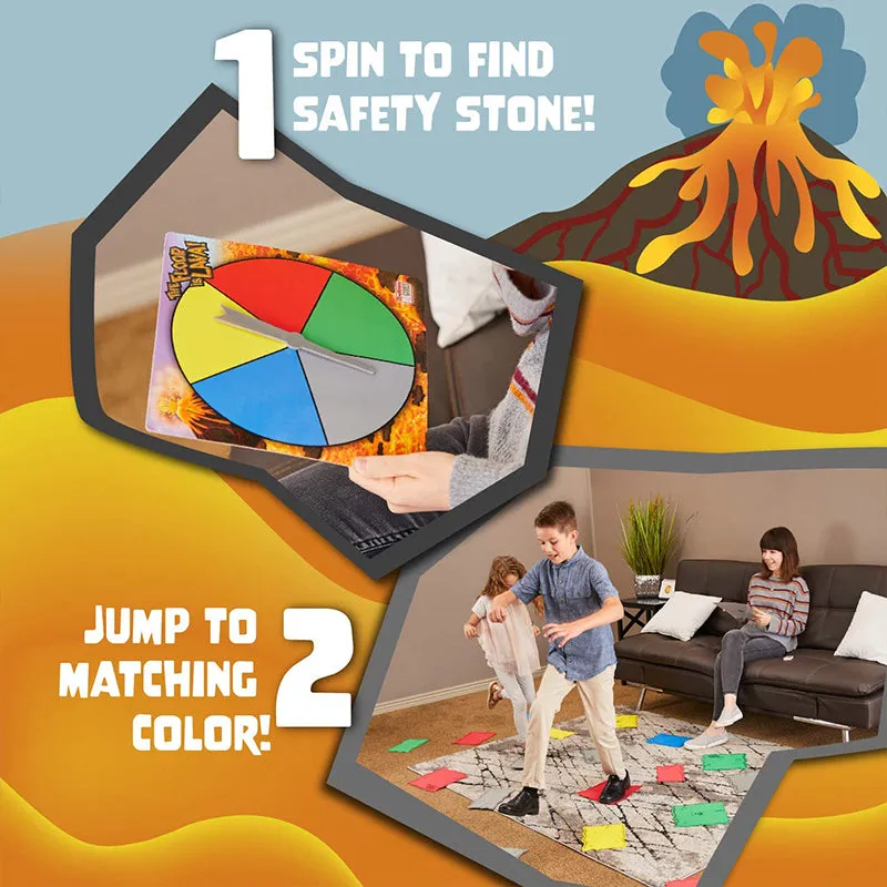 The Floor is Lava Interactive Floor Games for Children Adults