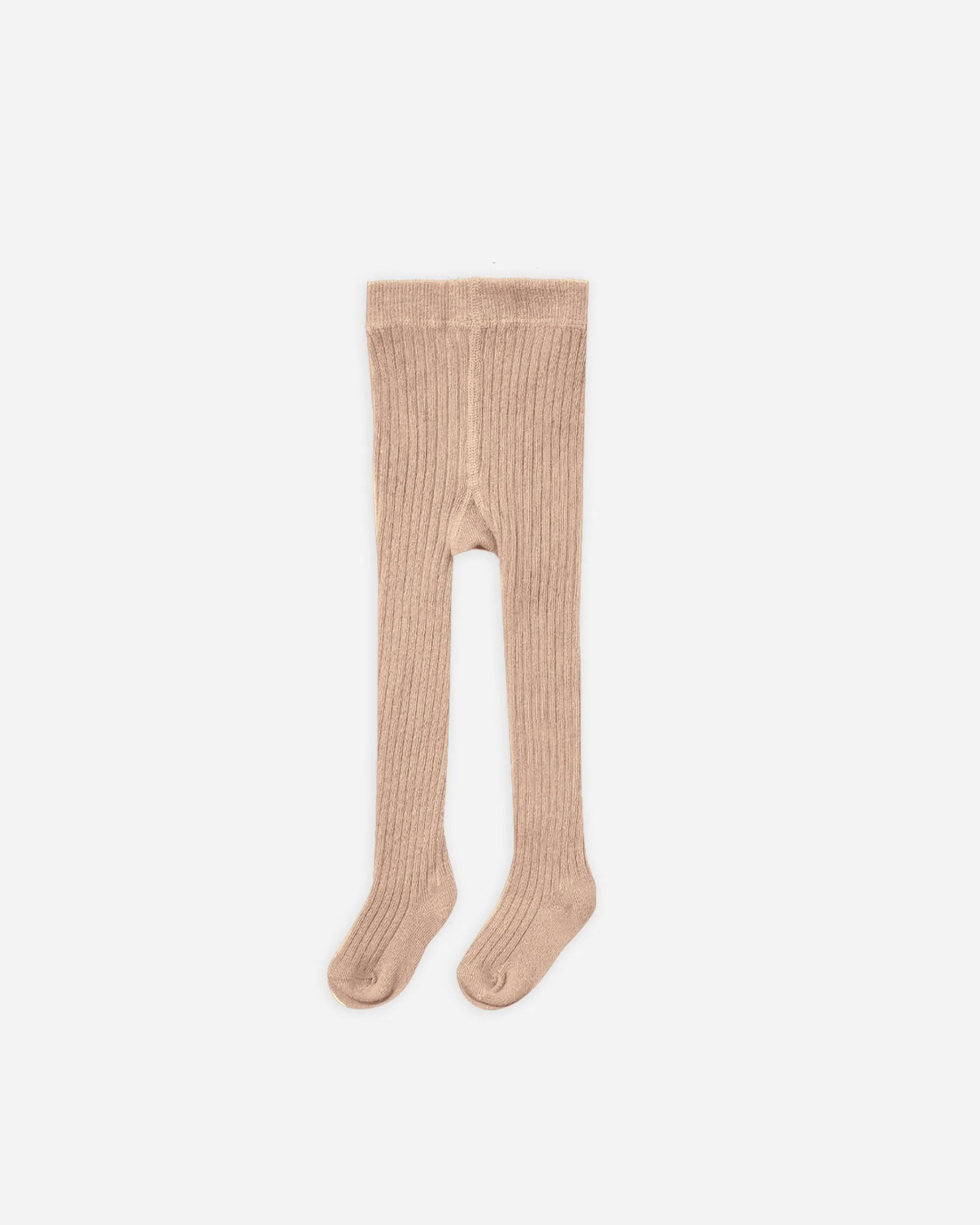 The Solid Ribbed Tights by Quincy Mae - BABY - Various Colours