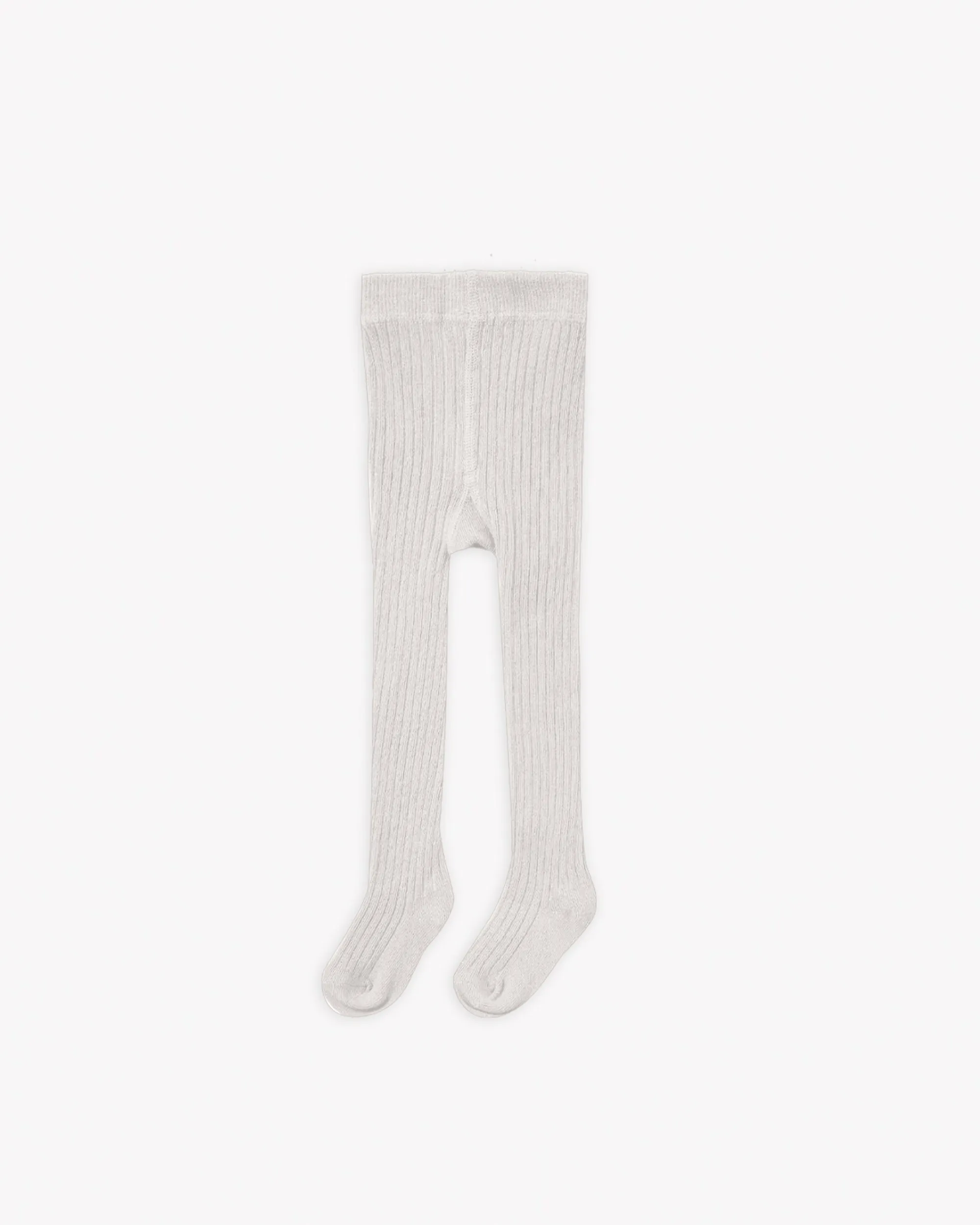 The Solid Ribbed Tights by Quincy Mae - KIDS - Various Colours