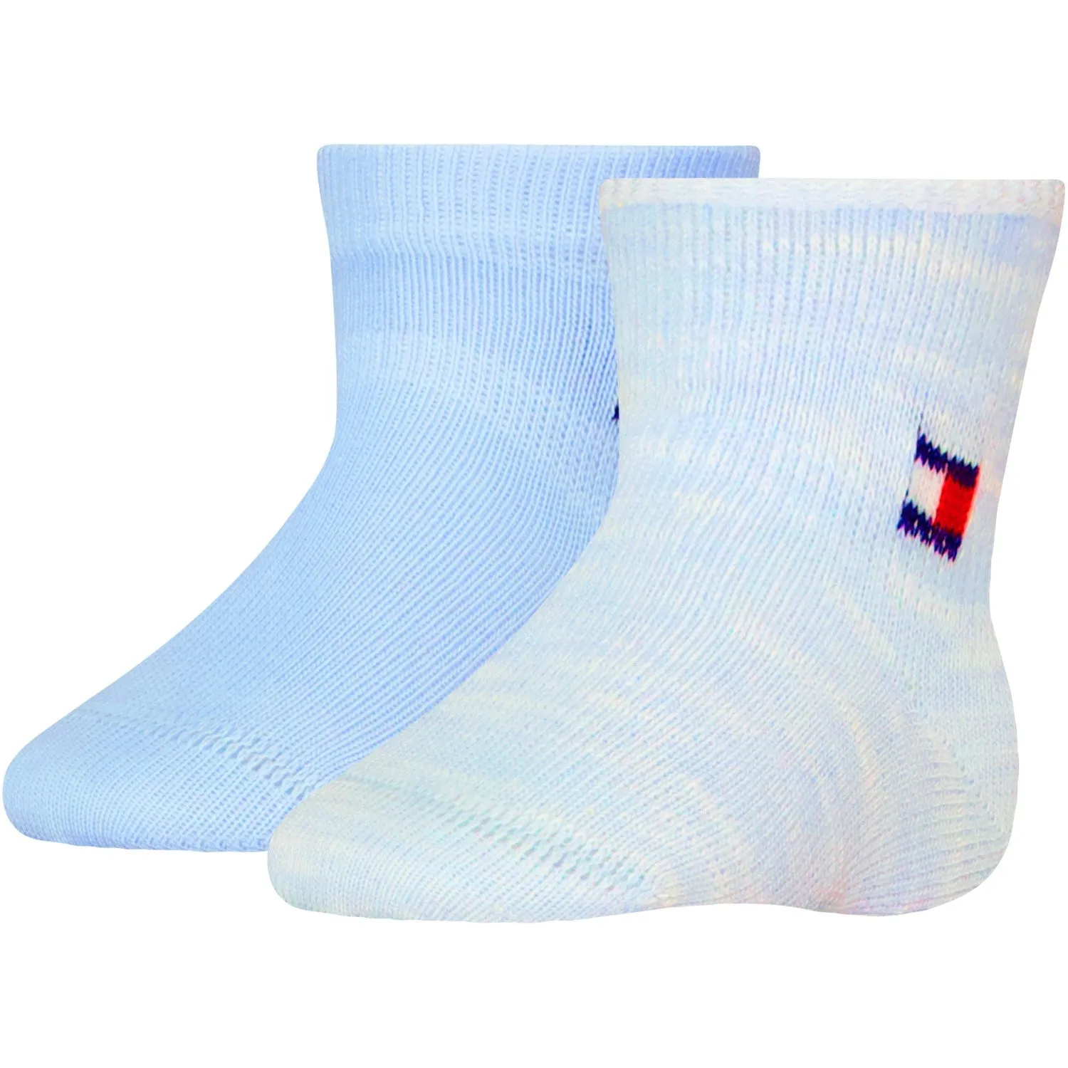 Tommy Hilfiger Light Blue Baby Socks 2-pack Runfree