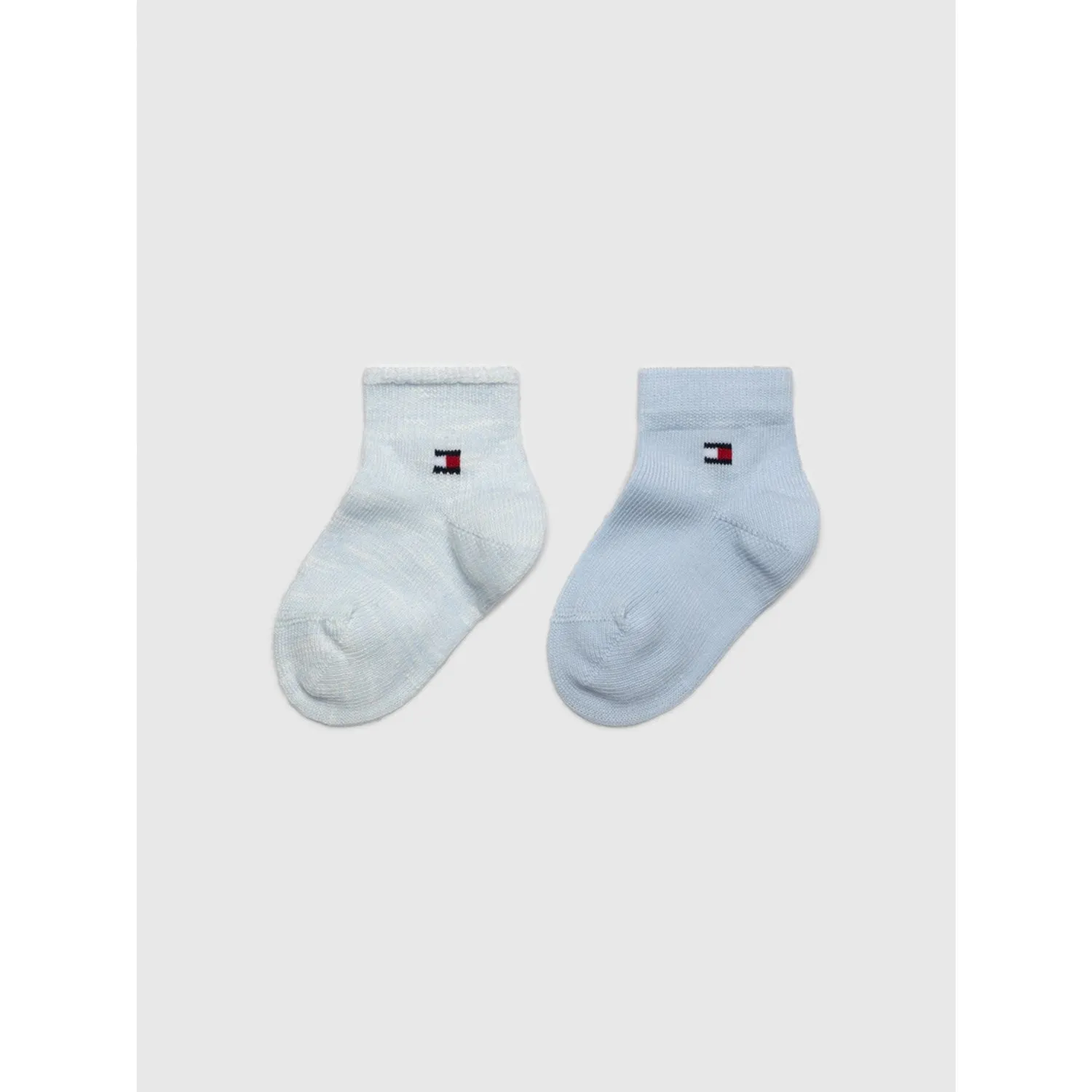 Tommy Hilfiger Light Blue Baby Socks 2-pack Runfree