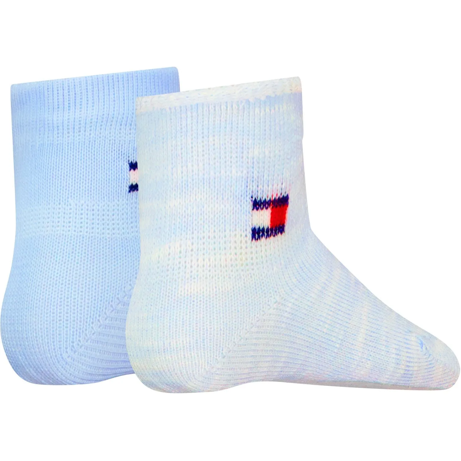 Tommy Hilfiger Light Blue Baby Socks 2-pack Runfree