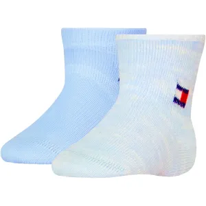 Tommy Hilfiger Light Blue Baby Socks 2-pack Runfree