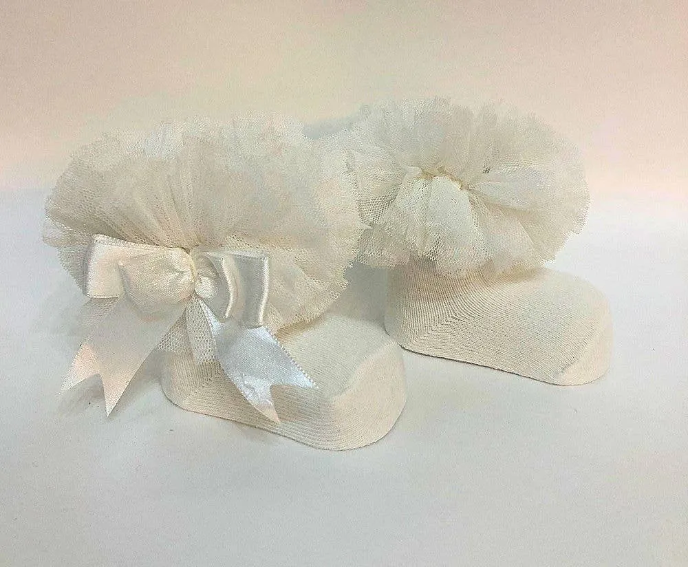 Tulle Ankle Socks