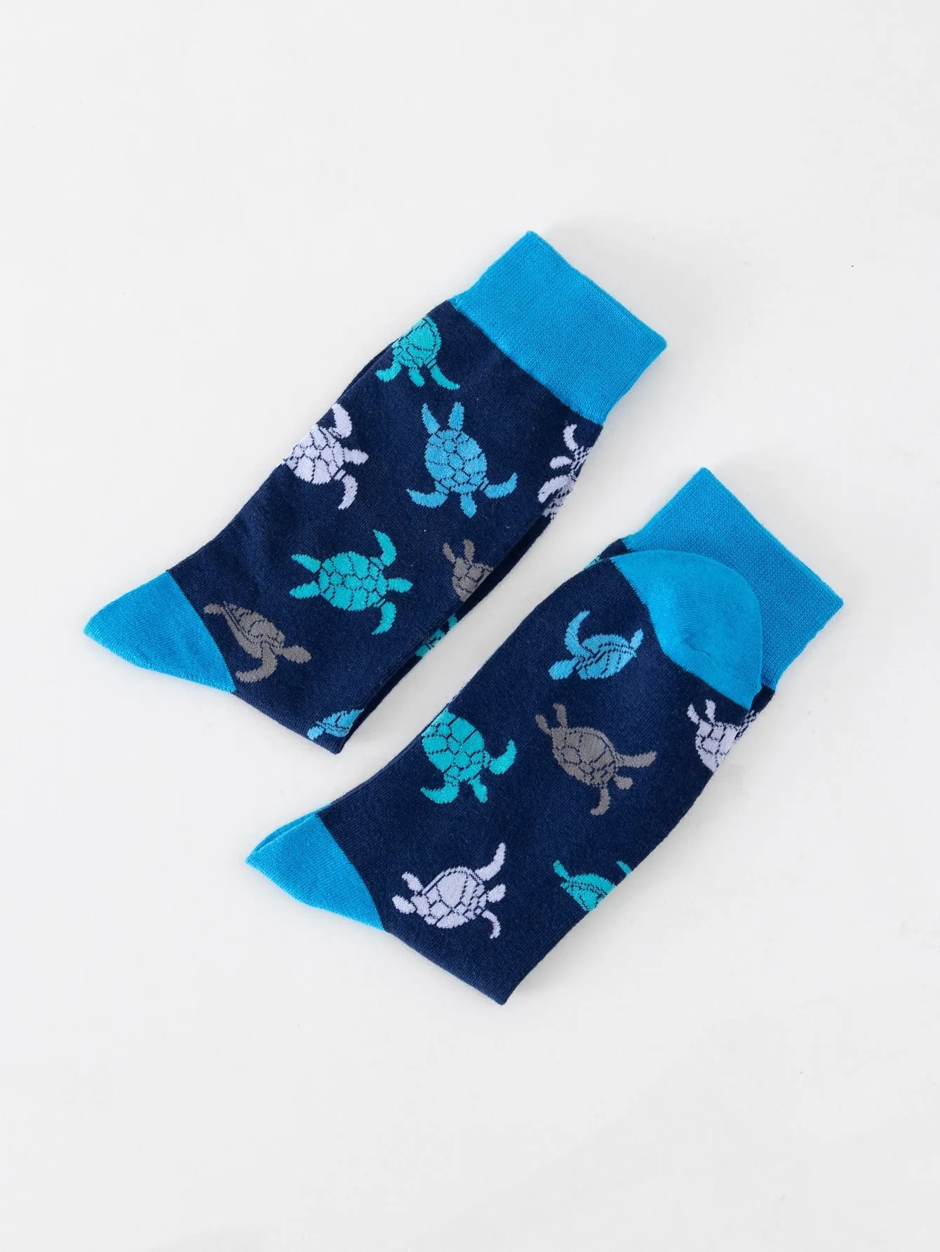 Turtle Crew Socks Funny Socks for Men Novelty Socks Funky Socks Gift for Him