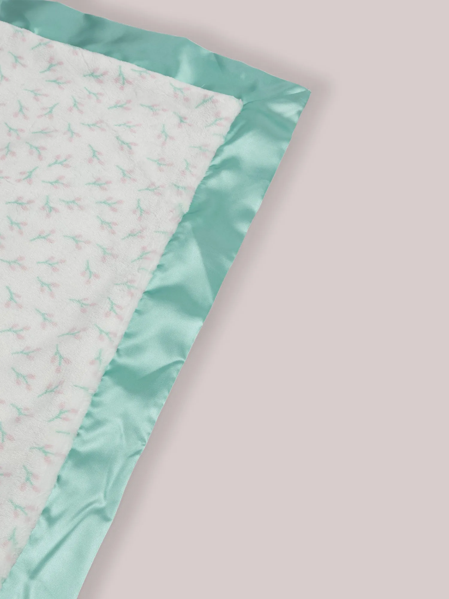 Ultra-Soft Thick Reversible Baby Blanket - Sweet Daisy