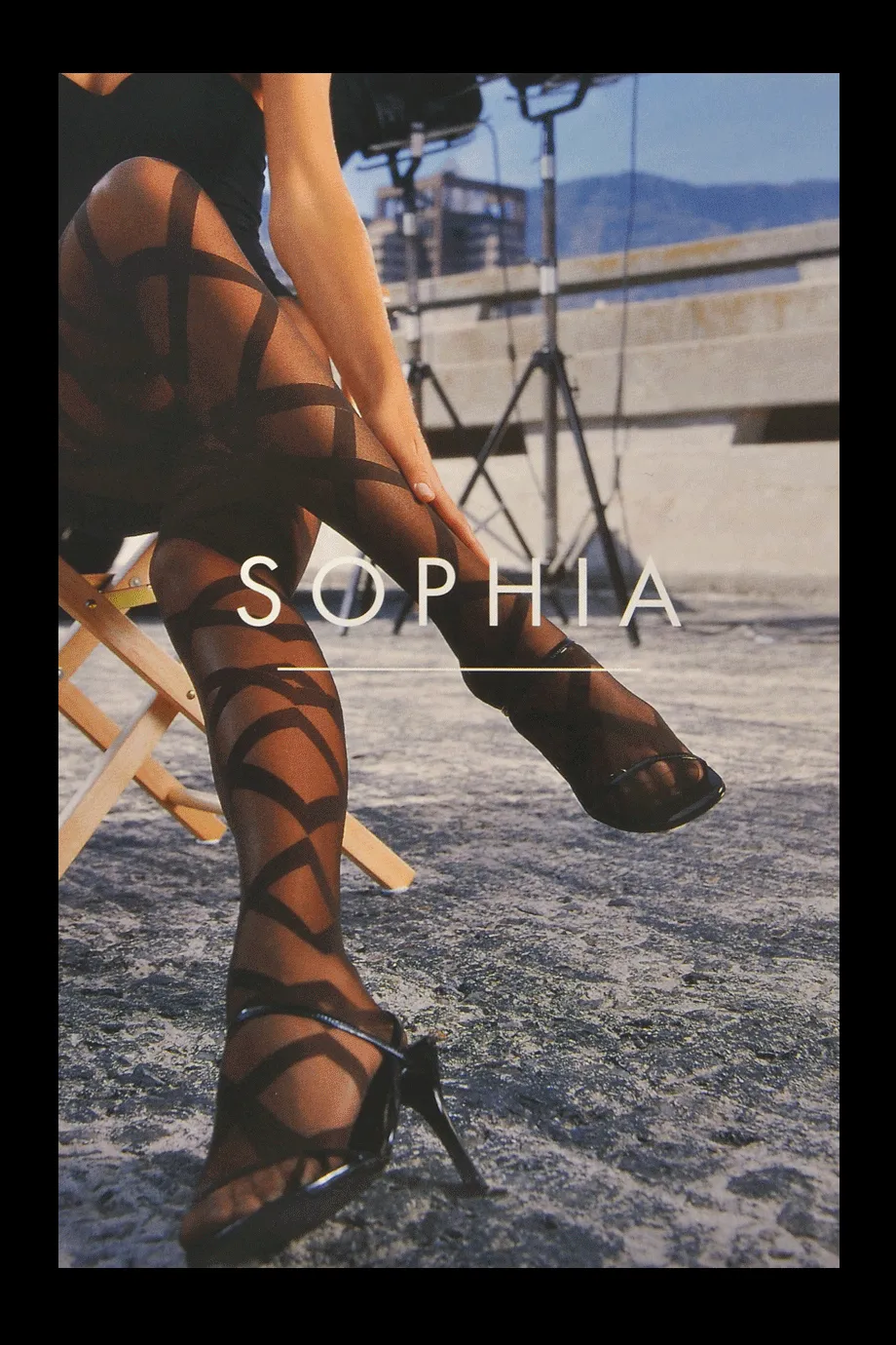 WOLFORD SOPHIA Irregular Sheer Tights