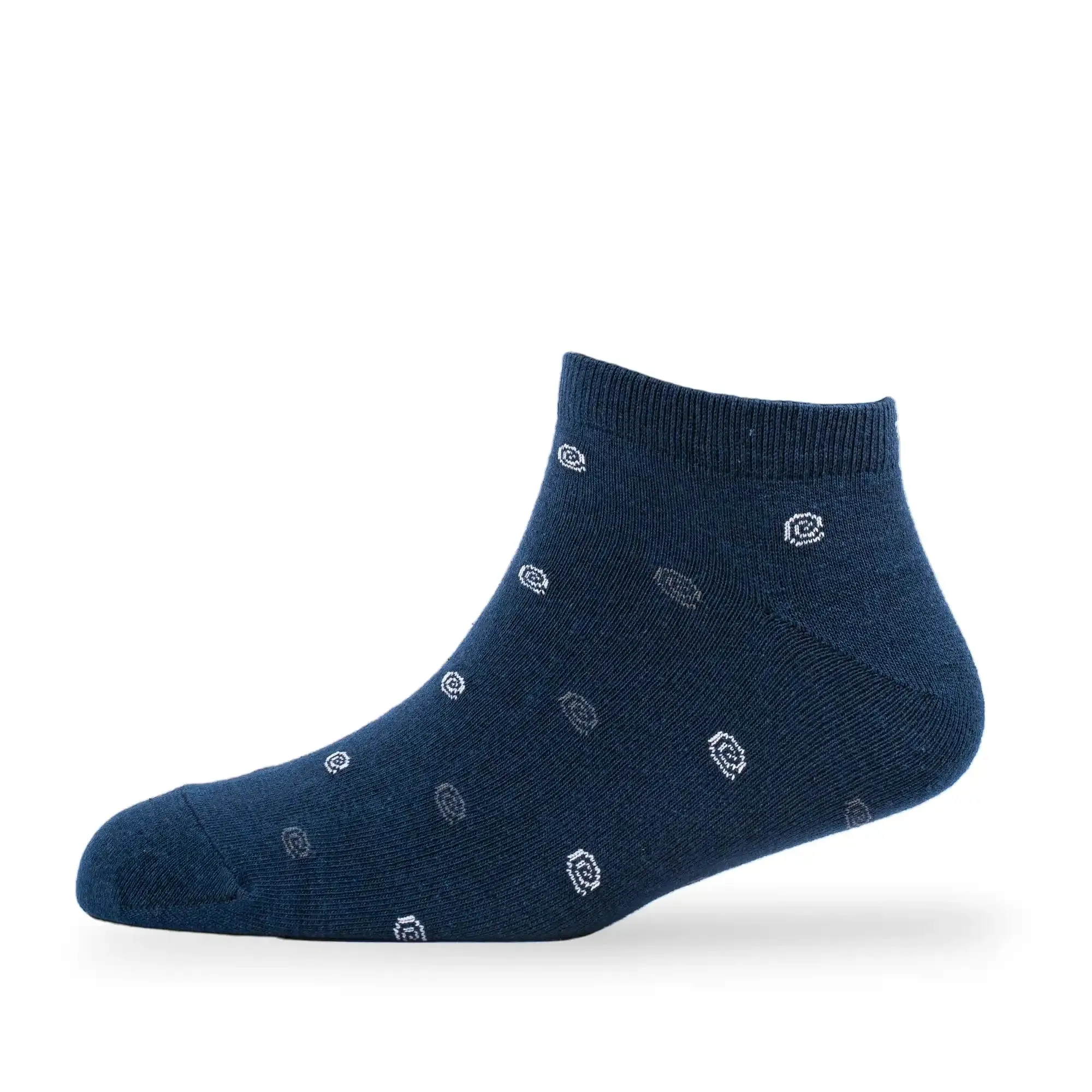 Young Wings Men's Multi Colour Cotton Fabric Design Low Ankle Length Socks - Pack of 5, Style no. 1707-M1