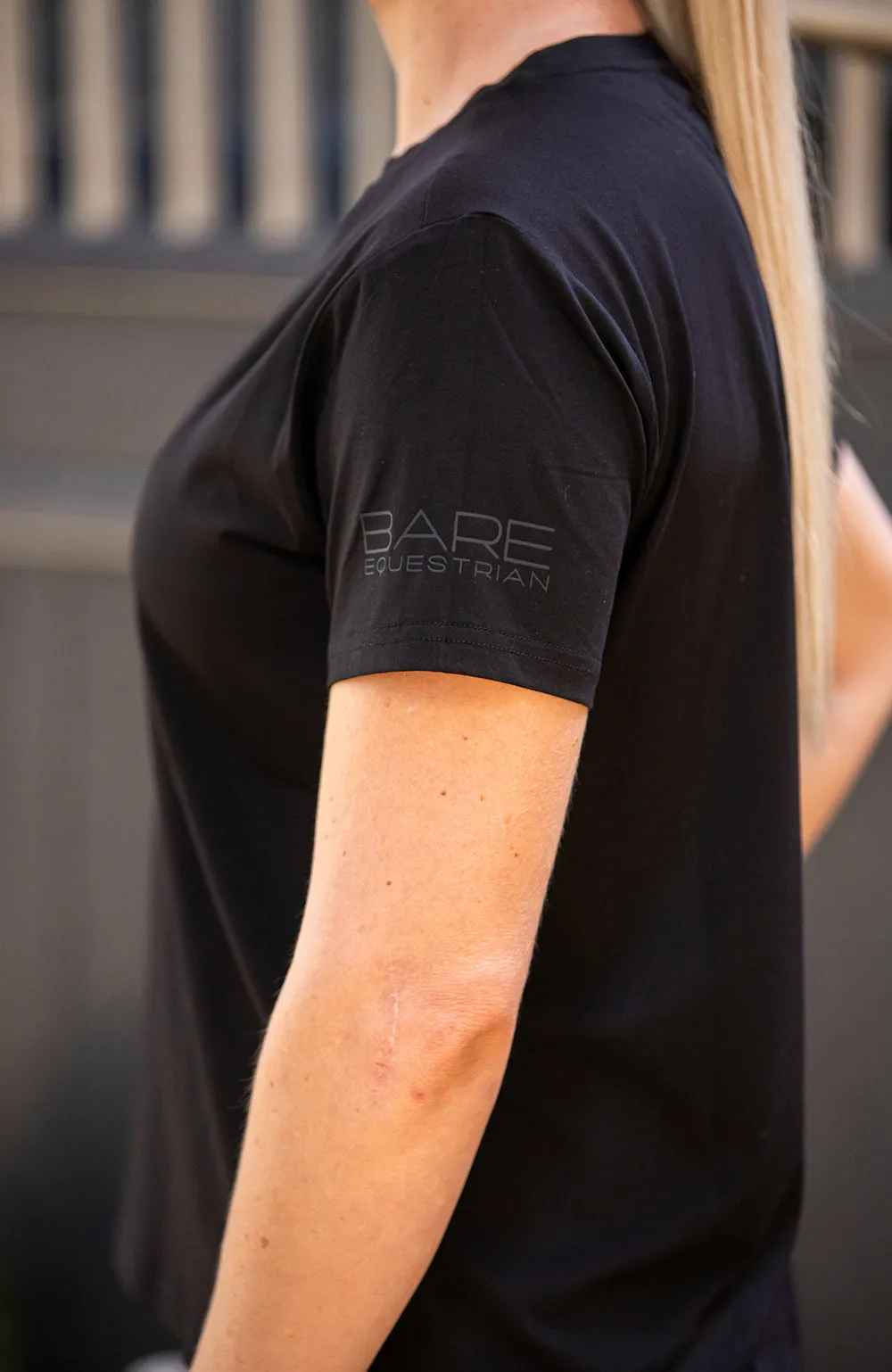 Youth BARE Black Logo T-Shirt - Black